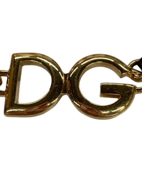 DOLCE & GABBANA（ドルチェ＆ガッバーナ）DOLCE & GABBANA (ドルチェ＆ガッバーナ) チェーンベルト ゴールド×ブラックの古着・服飾アイテム