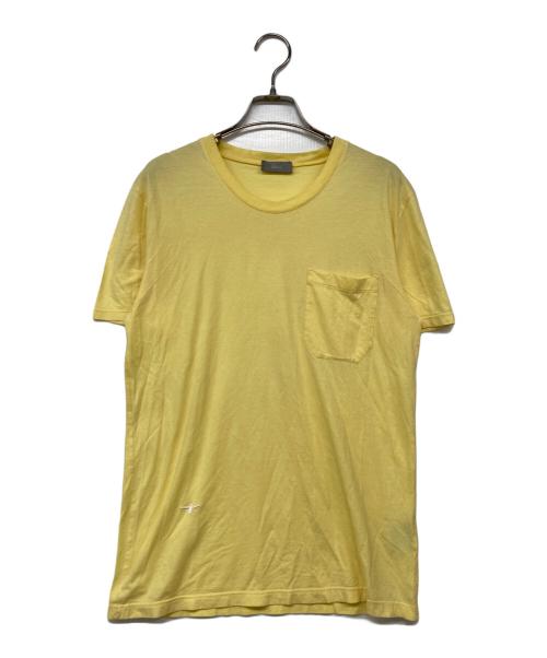 Dior（ディオール）Dior (ディオール) ビー刺繍ポケットt イエロー サイズ:不明の古着・服飾アイテム