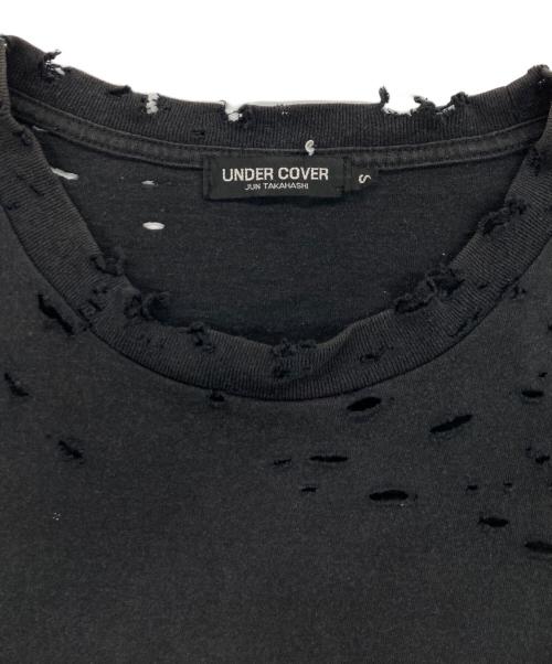 UNDERCOVER（アンダーカバー）UNDERCOVER (アンダーカバー) 釘クラッシュtシャツ ブラック サイズ:Sの古着・服飾アイテム