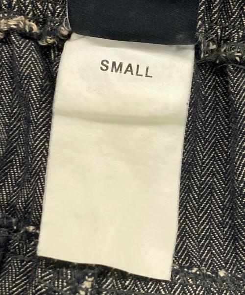 stussy（ステューシー）stussy (ステューシー) ヘリンボーンイージーパンツ ブラウン サイズ:Sの古着・服飾アイテム