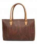 ETROエトロ）の古着「ハンドバッグ」｜ブラウン