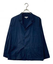 Engineered Garments（エンジニアド ガーメンツ）の古着「スタンドカラーシャツジャケット」｜ネイビー