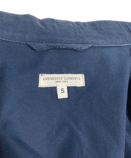 Engineered Garments（エンジニアド ガーメンツ）Engineered Garments (エンジニアド ガーメンツ) スタンドカラーシャツジャケット ネイビー サイズ:Sの古着・服飾アイテム