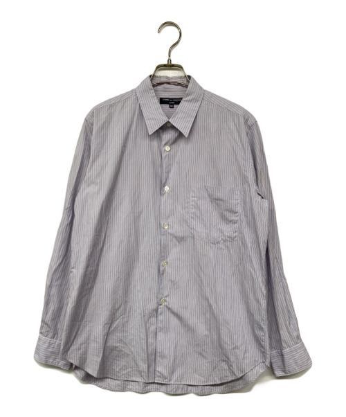 COMME des GARCONS HOMME（コムデギャルソン オム）COMME des GARCONS HOMME (コムデギャルソン オム) ストライプシャツ レッド×ブルー サイズ:SSの古着・服飾アイテム