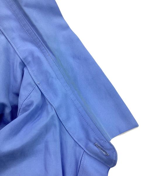 sacai（サカイ）sacai (サカイ) Thomas Mason Cotton Poplin x Suiting Dress グレー×ブルー サイズ:4の古着・服飾アイテム