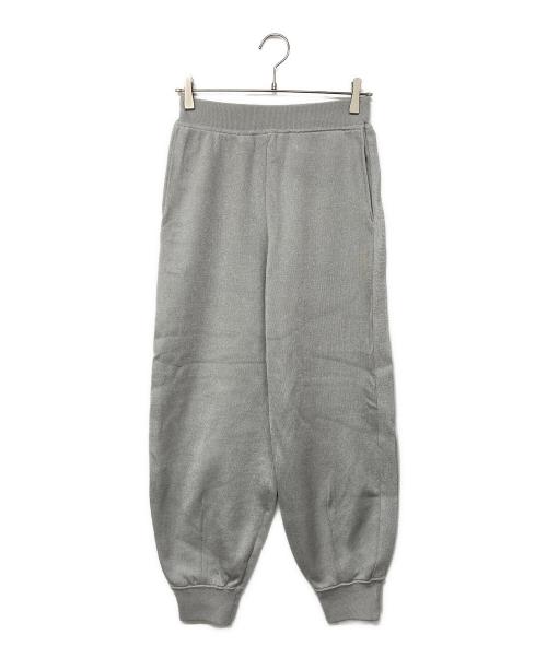 STUNNING LURE（スタニングルアー）STUNNING LURE (スタニングルアー) メタルヤーンニットパンツ グレー サイズ:Sの古着・服飾アイテム