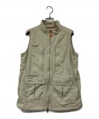 Columbiaコロンビア）の古着「ナイロンダブルジップベスト」｜ベージュ