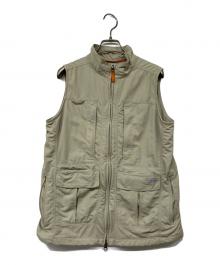 Columbia（コロンビア）の古着「ナイロンダブルジップベスト」｜ベージュ