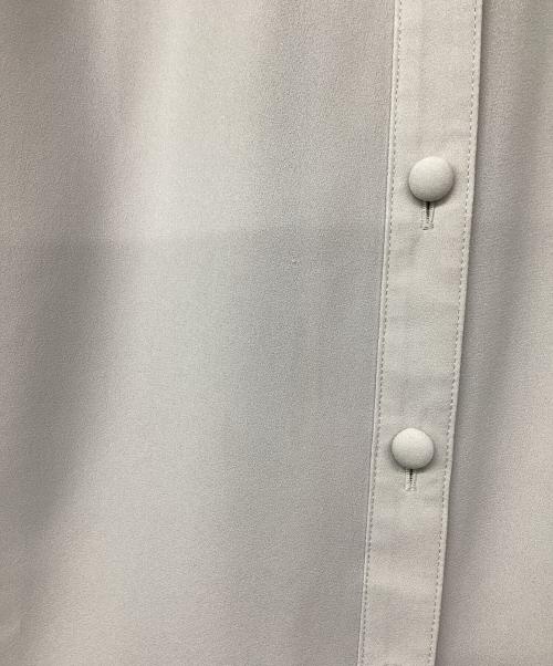 ADORE（アドーア）ADORE (アドーア) ライトジョーゼットギャザーブラウス ベージュ サイズ:38の古着・服飾アイテム