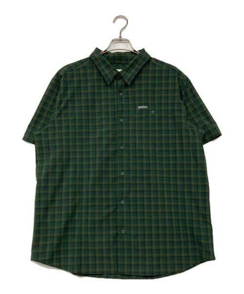 Columbia（コロンビア）Columbia (コロンビア) チェックシャツ グリーン サイズ:XLの古着・服飾アイテム