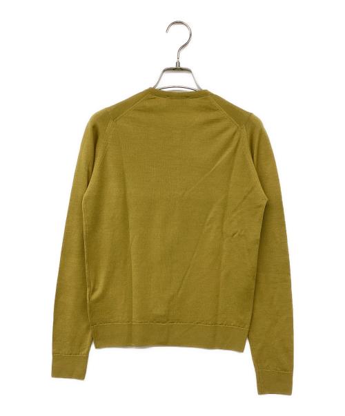JOHN SMEDLEY（ジョンスメドレー）JOHN SMEDLEY (ジョンスメドレー) カーディガン イエロー サイズ:Mの古着・服飾アイテム
