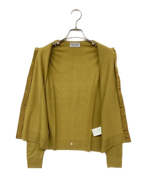 JOHN SMEDLEY（ジョンスメドレー）JOHN SMEDLEY (ジョンスメドレー) カーディガン イエロー サイズ:Mの古着・服飾アイテム