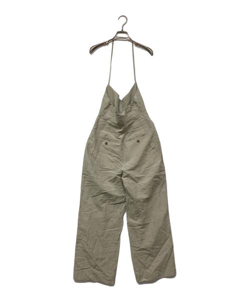 JANE SMITH（ジェーンスミス）JANE SMITH (ジェーンスミス) HALTERNECK BUSTIER OVERPANTS ベージュ サイズ:36の古着・服飾アイテム