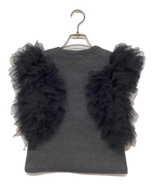 Bibiy.（ビビィ）Bibiy. (ビビィ) ニット グレー サイズ:FREEの古着・服飾アイテム