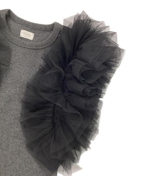 Bibiy.（ビビィ）Bibiy. (ビビィ) ニット グレー サイズ:FREEの古着・服飾アイテム