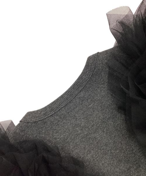 Bibiy.（ビビィ）Bibiy. (ビビィ) ニット グレー サイズ:FREEの古着・服飾アイテム