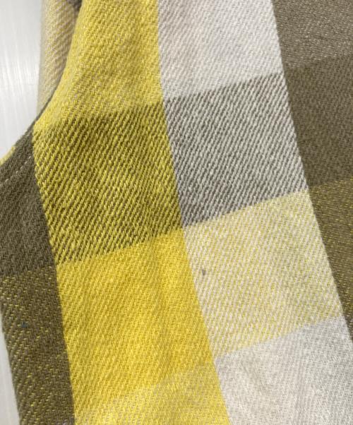 stussy（ステューシー）stussy (ステューシー) ネルチェックシャツ イエロー サイズ:Mの古着・服飾アイテム