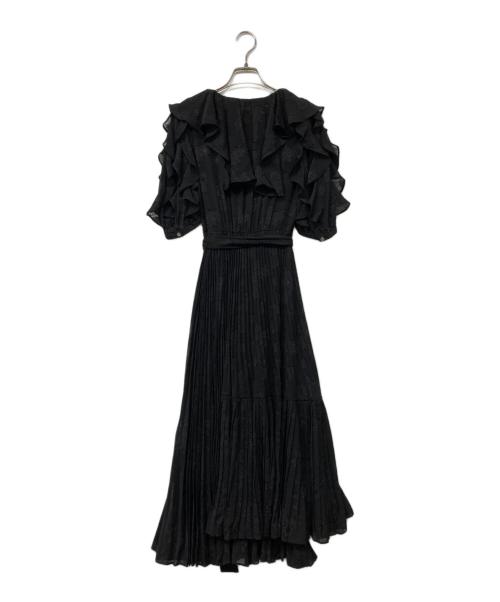 Snidel（スナイデル）Snidel (スナイデル) ブラウスワンピース ブラック サイズ:S 未使用品の古着・服飾アイテム