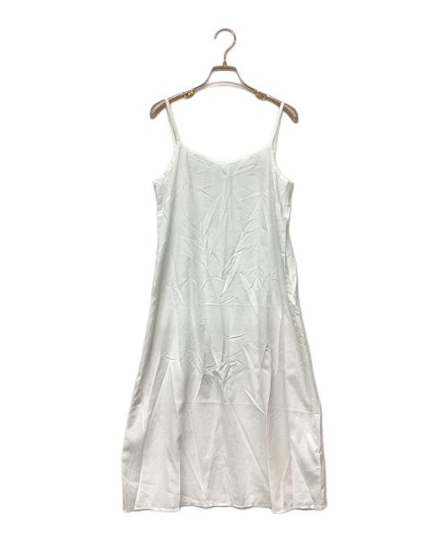 FRAY ID（フレイ アイディー）FRAY ID (フレイ アイディー) ランダムティアードシャツワンピース ホワイトの古着・服飾アイテム