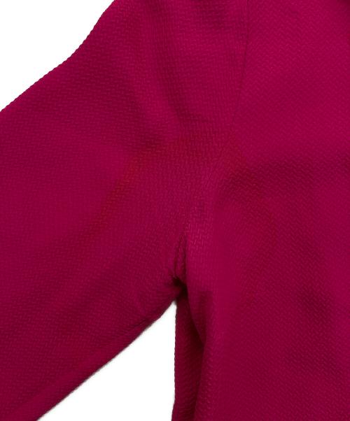 GUCCI（グッチ）GUCCI (グッチ) シルクボウタイブラウス パープル サイズ:40の古着・服飾アイテム