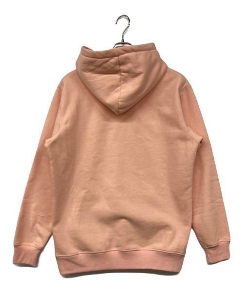 KITH（キス）KITH (キス) ロゴ刺繍パーカー ピンク サイズ:Lの古着・服飾アイテム