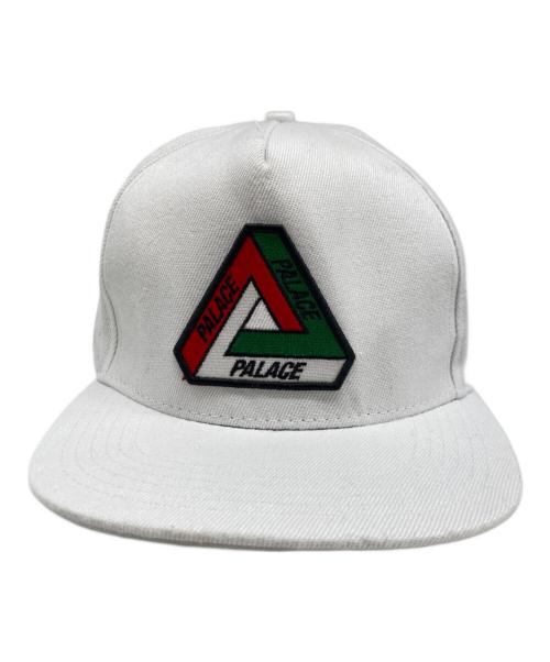 PALACE（パレス）PALACE (パレス) ロゴキャップ ホワイト サイズ:無しの古着・服飾アイテム