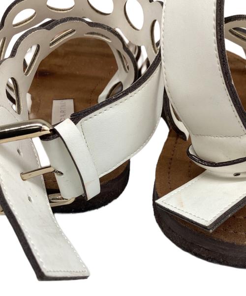 STELLA McCARTNEY（ステラマッカートニー）STELLA McCARTNEY (ステラマッカートニー) ストラップサンダル ブラウン×ホワイト サイズ:35の古着・服飾アイテム