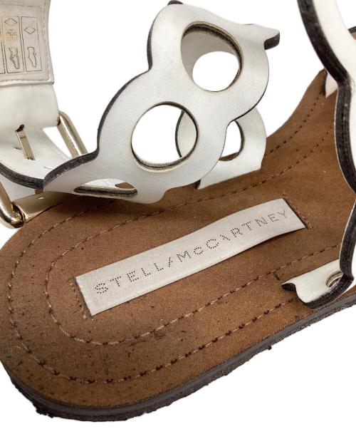 STELLA McCARTNEY（ステラマッカートニー）STELLA McCARTNEY (ステラマッカートニー) ストラップサンダル ブラウン×ホワイト サイズ:35の古着・服飾アイテム
