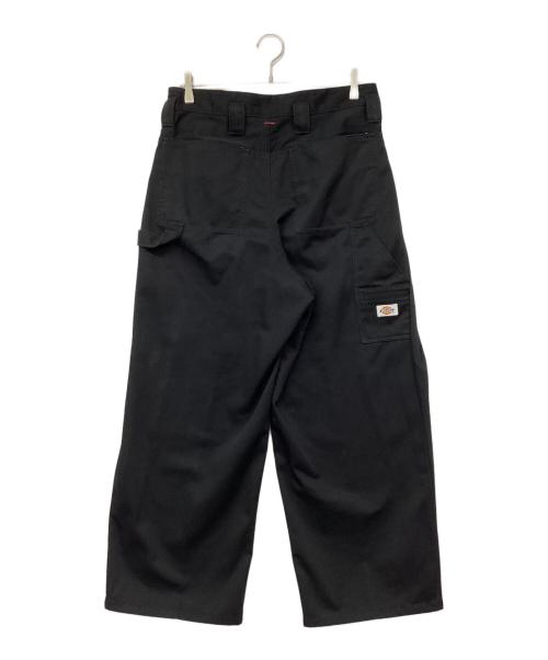 Dickies（ディッキーズ）Dickies (ディッキーズ) SHINYA KOZUKA (シンヤコズカ) SIDE TUCK DOUBLE KNEE ブラック サイズ:Lの古着・服飾アイテム