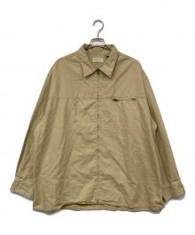 DENIM RIDGE（デニムリッジ）の古着「ジップブルゾン」｜ベージュ