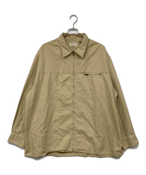 DENIM RIDGE（デニムリッジ）DENIM RIDGE (デニムリッジ) ジップブルゾン ベージュ サイズ:XLの古着・服飾アイテム