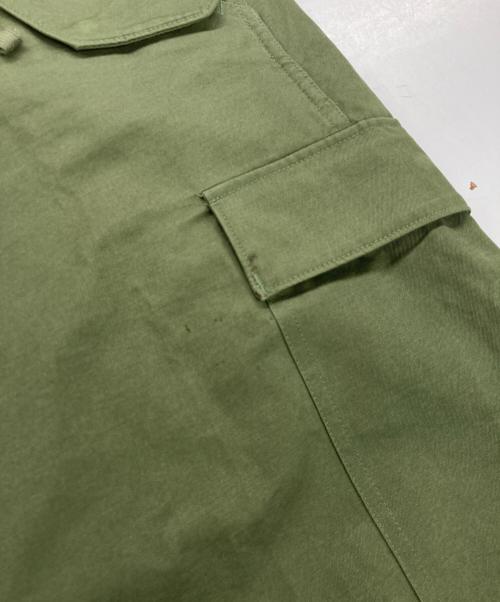 AURALEE（オーラリー）AURALEE (オーラリー) WASHED FINX TWILL FIELD PANTS/ウォッシュドフィンクスツイル フィールドパンツ  グリーン サイズ:1の古着・服飾アイテム