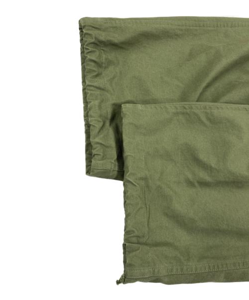AURALEE（オーラリー）AURALEE (オーラリー) WASHED FINX TWILL FIELD PANTS/ウォッシュドフィンクスツイル フィールドパンツ  グリーン サイズ:1の古着・服飾アイテム
