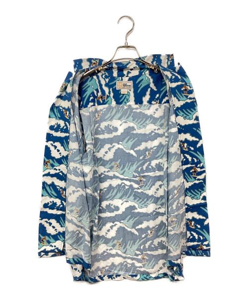 reyn spooner（レイン スプナー）reyn spooner (レイン スプナー) オープンカラーシャツ ブルー サイズ:Lの古着・服飾アイテム