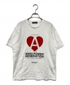 UNDERCOVERアンダーカバー）の古着「プリントTシャツ」｜ホワイト