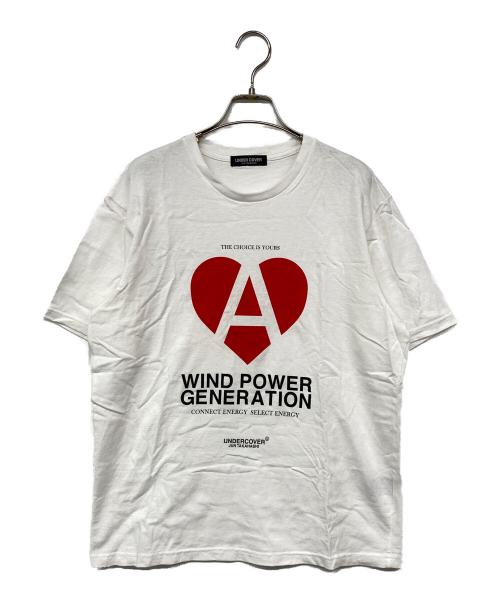 UNDERCOVER（アンダーカバー）UNDERCOVER (アンダーカバー) プリントTシャツ ホワイト サイズ:Lの古着・服飾アイテム