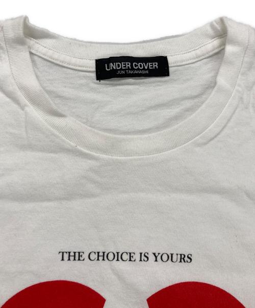 UNDERCOVER（アンダーカバー）UNDERCOVER (アンダーカバー) プリントTシャツ ホワイト サイズ:Lの古着・服飾アイテム