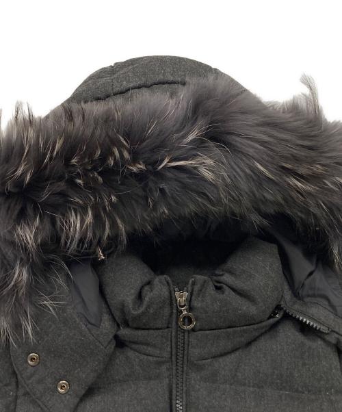 TATRAS（タトラス）TATRAS (タトラス) ビアーナ ファー付ダウンコート ブラック サイズ:1の古着・服飾アイテム
