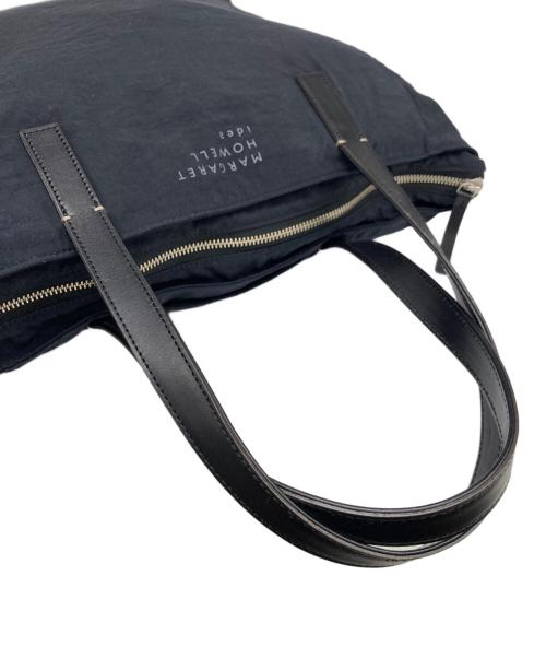 MARGARET HOWELL idea（マーガレット ハウエル アイディア）MARGARET HOWELL idea (マーガレット ハウエル アイディア) トートバッグ ブラックの古着・服飾アイテム