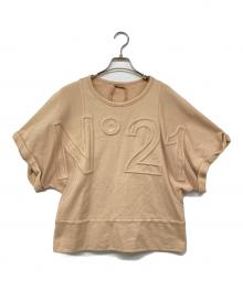 N°21（ヌメロヴェントゥーノ）の古着「半袖スウェット」｜ベージュ