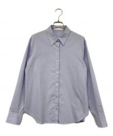 Noble（ノーブル）の古着「バックドレープニュアンスシャツ」｜スカイブルー
