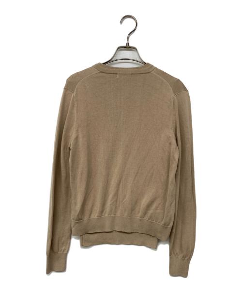 anuans（アニュアンス）anuans (アニュアンス) シルクブレンドアンサンブルニット ベージュ サイズ:Fの古着・服飾アイテム