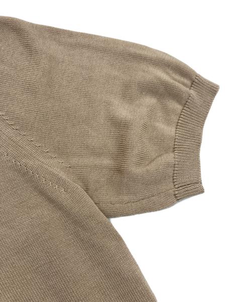 anuans（アニュアンス）anuans (アニュアンス) シルクブレンドアンサンブルニット ベージュ サイズ:Fの古着・服飾アイテム