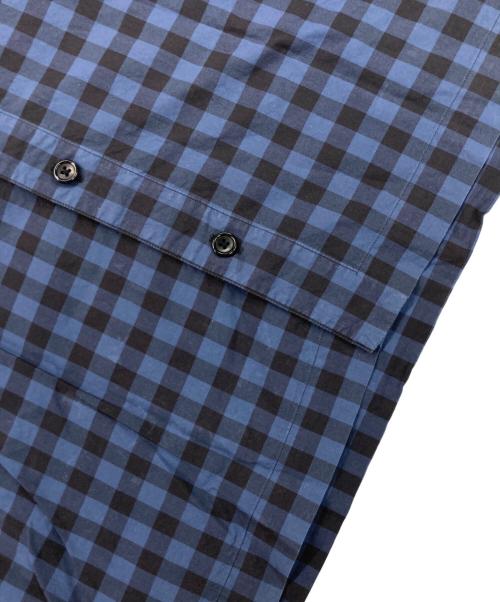 MARGARET HOWELL（マーガレットハウエル）MARGARET HOWELL (マーガレットハウエル) チェックシャツ ブルー サイズ:Sの古着・服飾アイテム