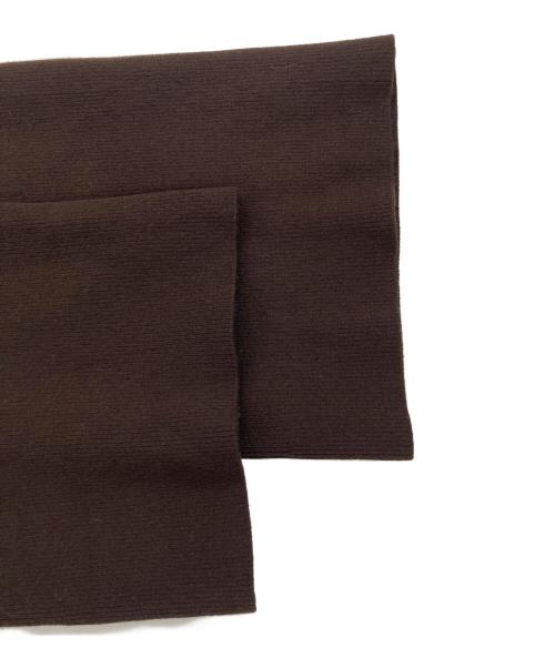 MUSE de Deuxieme Classe（ミューズ ドゥーズィエム クラス）MUSE de Deuxieme Classe (ミューズ ドゥーズィエム クラス) WONDER RIB パンツ ブラウン サイズ:36の古着・服飾アイテム