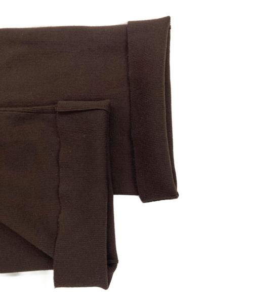 MUSE de Deuxieme Classe（ミューズ ドゥーズィエム クラス）MUSE de Deuxieme Classe (ミューズ ドゥーズィエム クラス) WONDER RIB パンツ ブラウン サイズ:36の古着・服飾アイテム