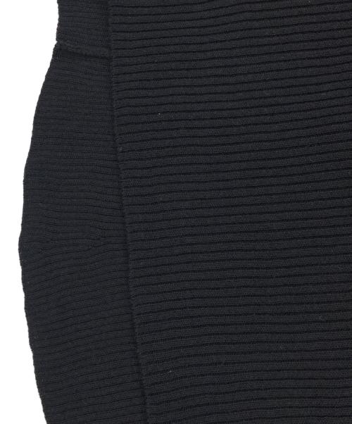 MUSE de Deuxieme Classe（ミューズ ドゥーズィエム クラス）MUSE de Deuxieme Classe (ミューズ ドゥーズィエム クラス) SWING RIB スカート ブラック サイズ:記載なしの古着・服飾アイテム