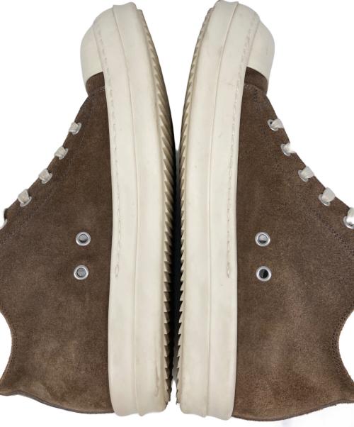 RICK OWENS（リックオウエンス）RICK OWENS (リックオウエンス) DUST MILK LOW SNEAKS ブラウン サイズ:41の古着・服飾アイテム