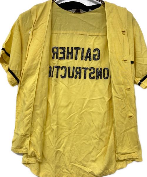 the 300（ザ スリーハンドレッド）the 300 (ザ スリーハンドレッド) ボーリングシャツ イエロー サイズ:Mの古着・服飾アイテム