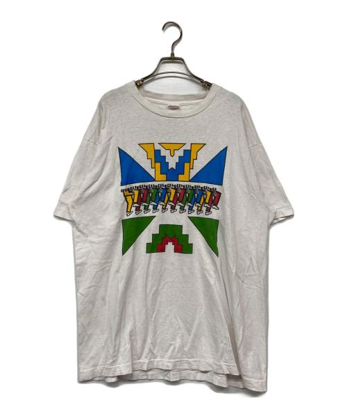 FRUIT OF THE LOOM（フルーツオブザルーム）FRUIT OF THE LOOM (フルーツオブザルーム) 90’SプリントTシャツ ホワイト サイズ:XLの古着・服飾アイテム